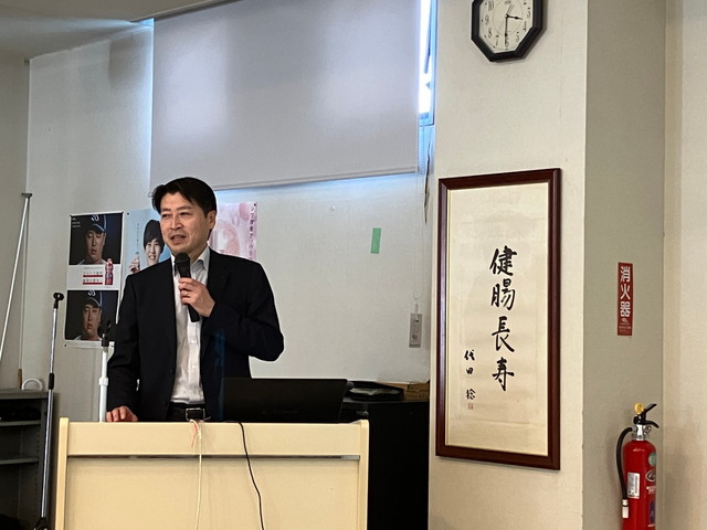 2024年2月1日　沖縄ヤクルトさんへベンチマークで訪問しました。