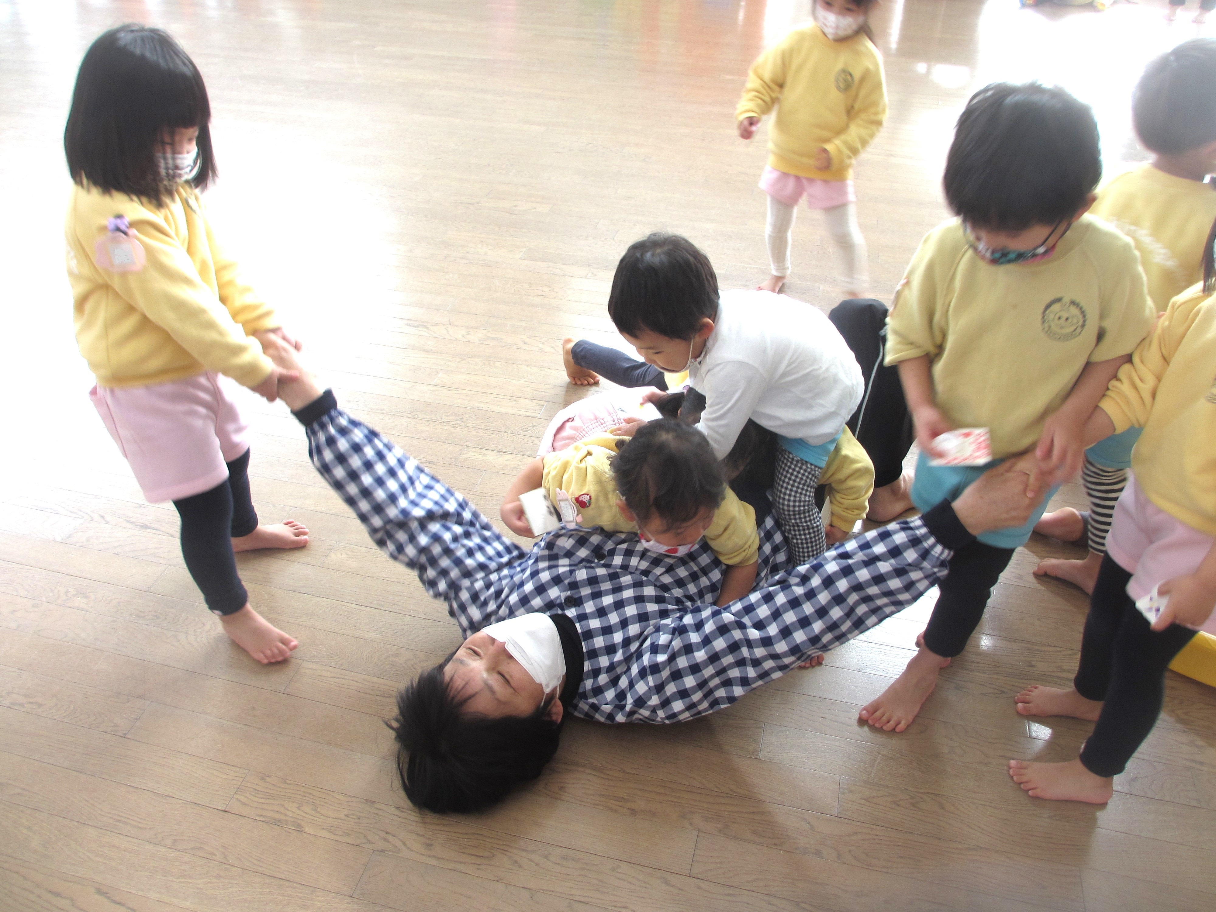 1月はこんな事したよ♡|学校法人 岡田学園｜健やか・自立・思いやり