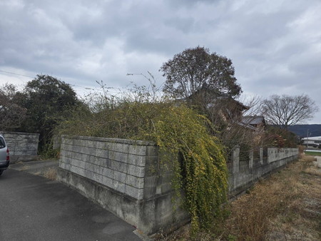 坂出市西庄、家屋解体工事