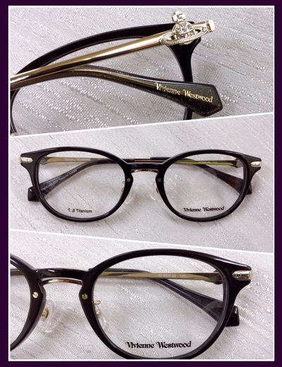 ヴィヴィアンウエストウッド　40-0036-3　黒ぶち