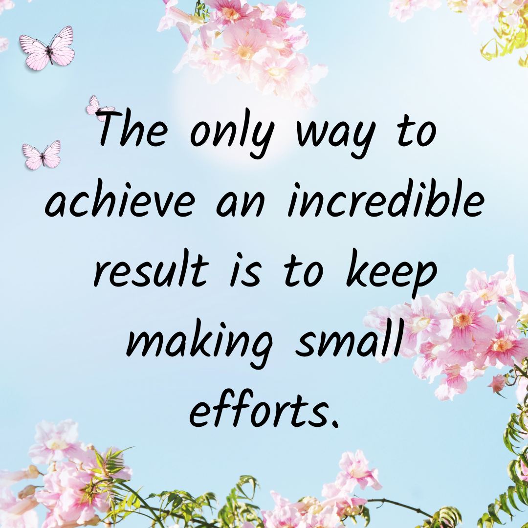 Encouragement in April