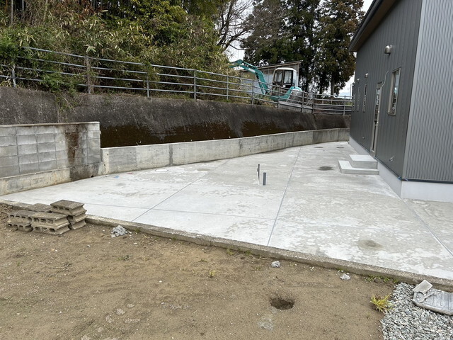 【徳島市一宮町】外構工事完了