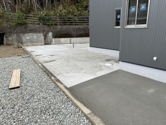 【徳島市一宮町】外構工事完了