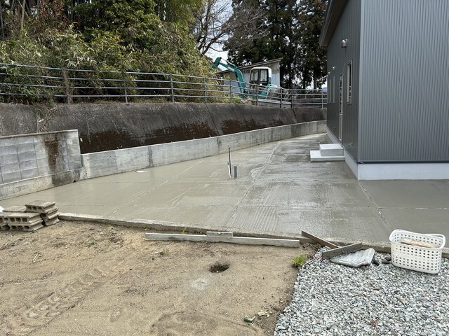 【徳島市一宮町】外構工事完了