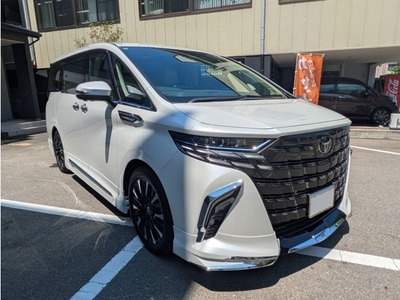 車両価格930万円｜R7年 トヨタ アルファード ハイブリッド 2.5 エグゼクティブラウンジ モデリスタエアロ