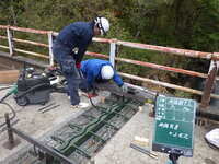 東商橋_施工状況-3（伸縮継手工）