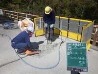 東商橋_施工状況-2（伸縮継手工）