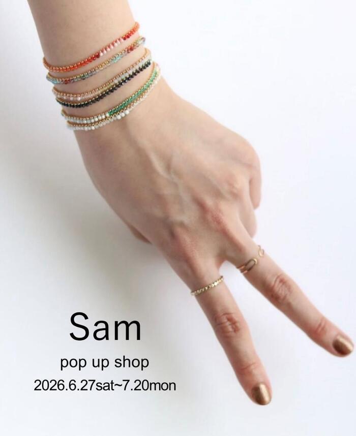 Sam   -  pop up shop -