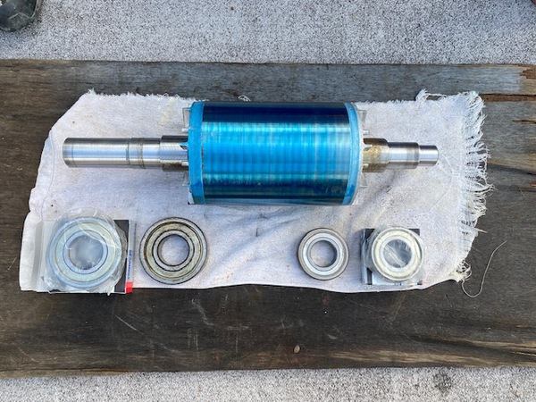 送風機部品取替