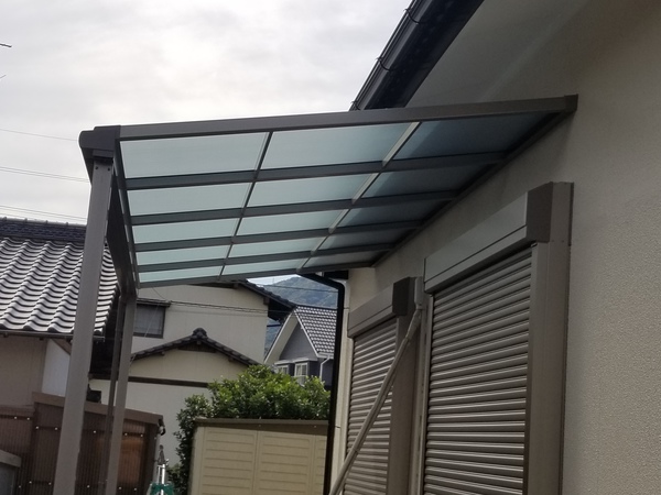 エクステリア工事　テラス工事