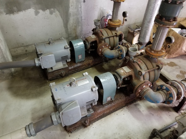 某病院　揚水ポンプ更新