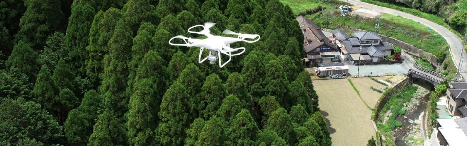森林管理の未来形！3次元ドローン測量で精度向上と効率化を実現
