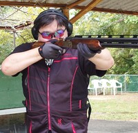 副院長のクレー射撃