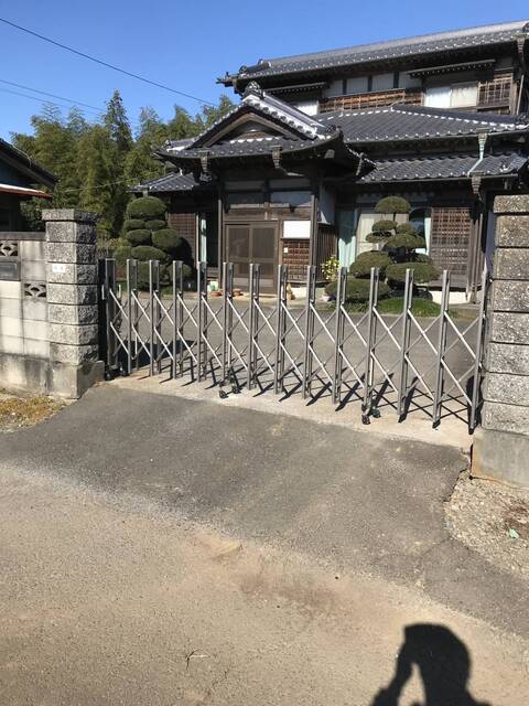 茨城県龍ケ崎市｜伸縮門扉工事｜M様