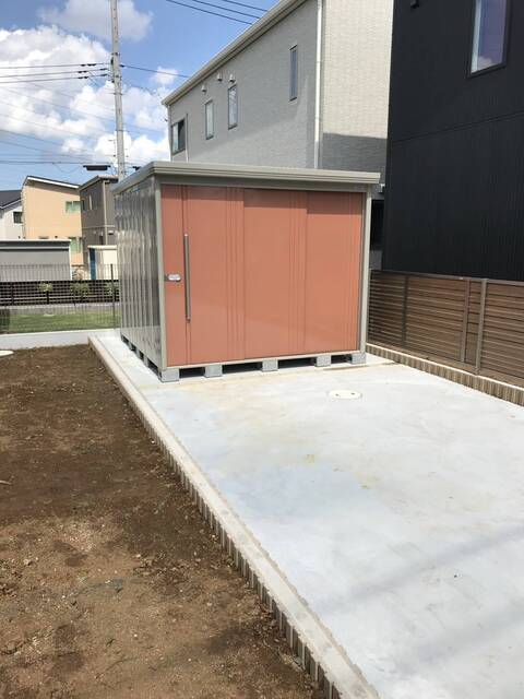 千葉県印西市｜土間打設、物置工事｜O様