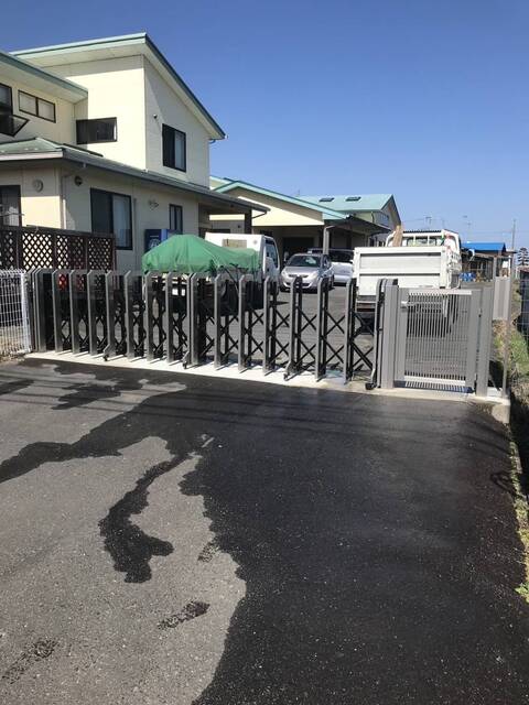 茨城県稲敷市｜大型伸縮門扉工事｜K様