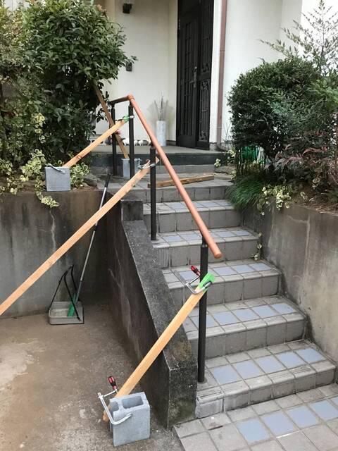 茨城県土浦市｜手すり工事｜K様