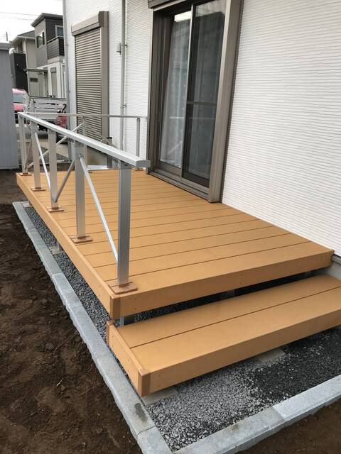 茨城県龍ケ崎市｜デッキ工事｜T様