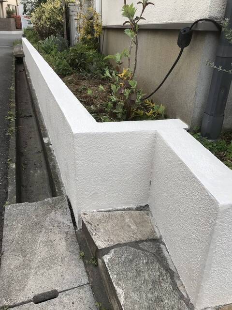 千葉県流山市｜ブロック塀塗装工事｜Y様