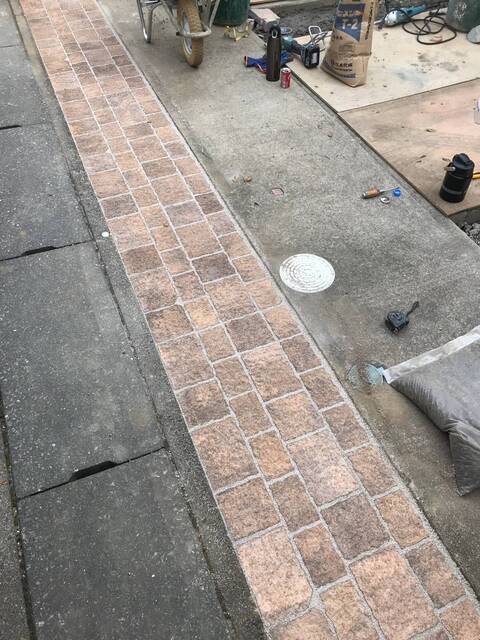 茨城県守谷市｜インターロッキング工事｜E様