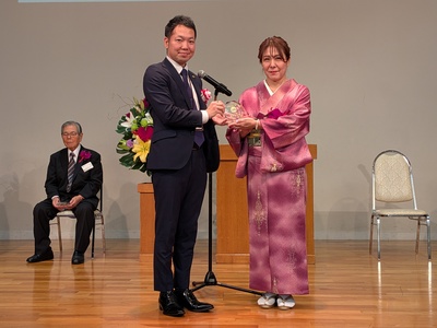 功労者表彰　野原　早織氏