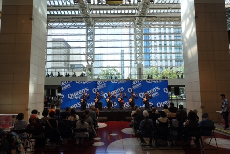 「かながわパフォマ解放区」イベントステージ演奏