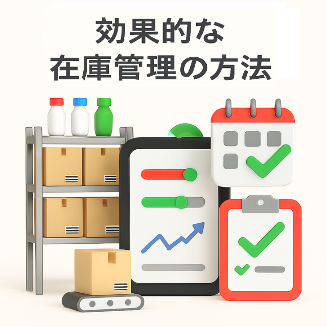 利益向上における在庫管理用画像