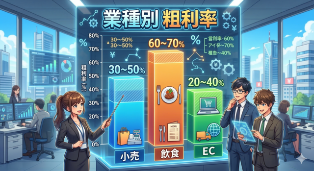 業種別粗利率