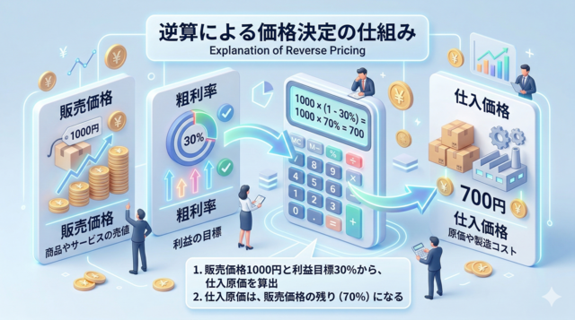 逆算による価格決定