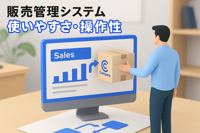 販売管理システム使いやすさ・操作性