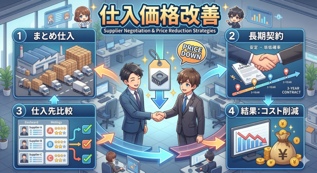 仕入価格の改善