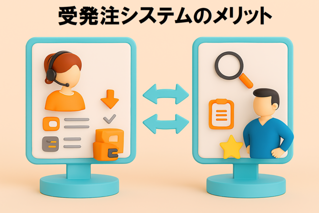 受発注システムのメリット