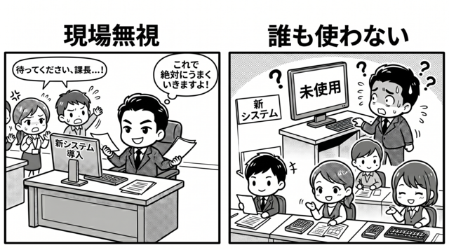 販管システム手間