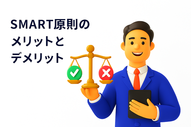SMART原則のメリットとデメリット