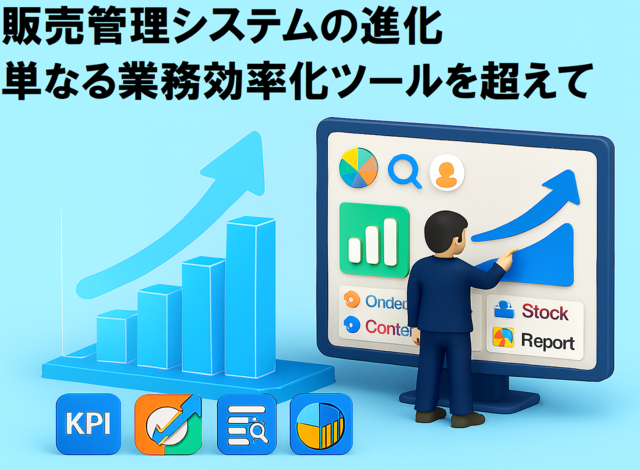 販売管理システムの進化：単なる業務効率化ツールを超えて