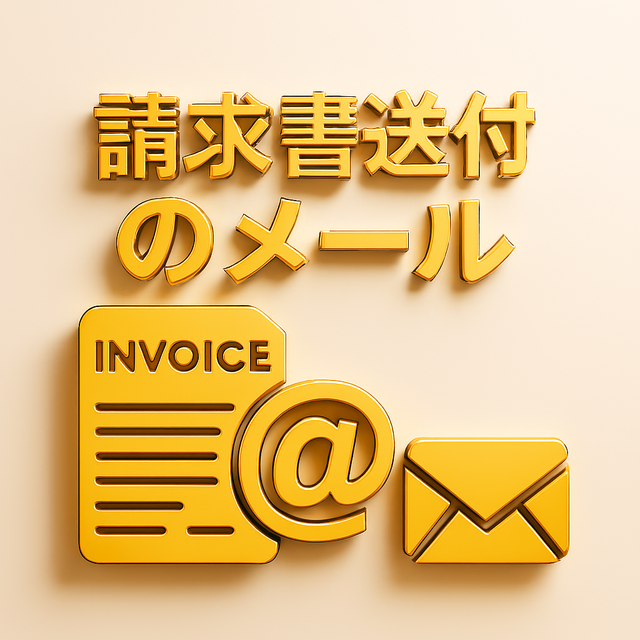 請求書送付のメール
