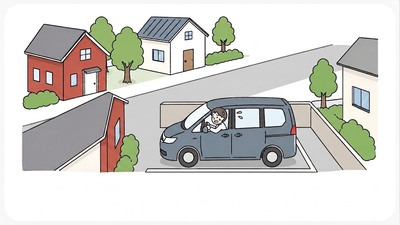 一生ストレス駐車場の落とし穴？！