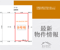 【最新物件情報】沖縄県名護市宇茂佐の森エリア「名護市宇茂佐の森土地B号地」