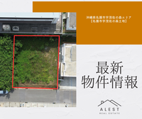 【最新物件情報】沖縄県名護市宇茂佐の森エリア「名護市宇茂佐の森土地」