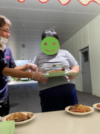 【通所介護】利用者様とバーベキュー