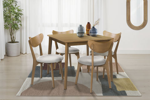 【Coming Soon!!】D5831-225 DINING ROOM TABLE SET (5/CN)