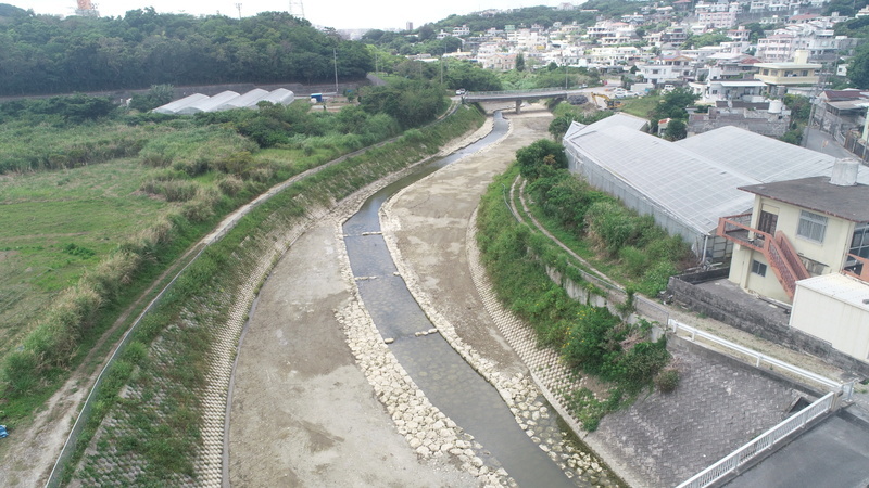 2022 饒波川河川整備工事