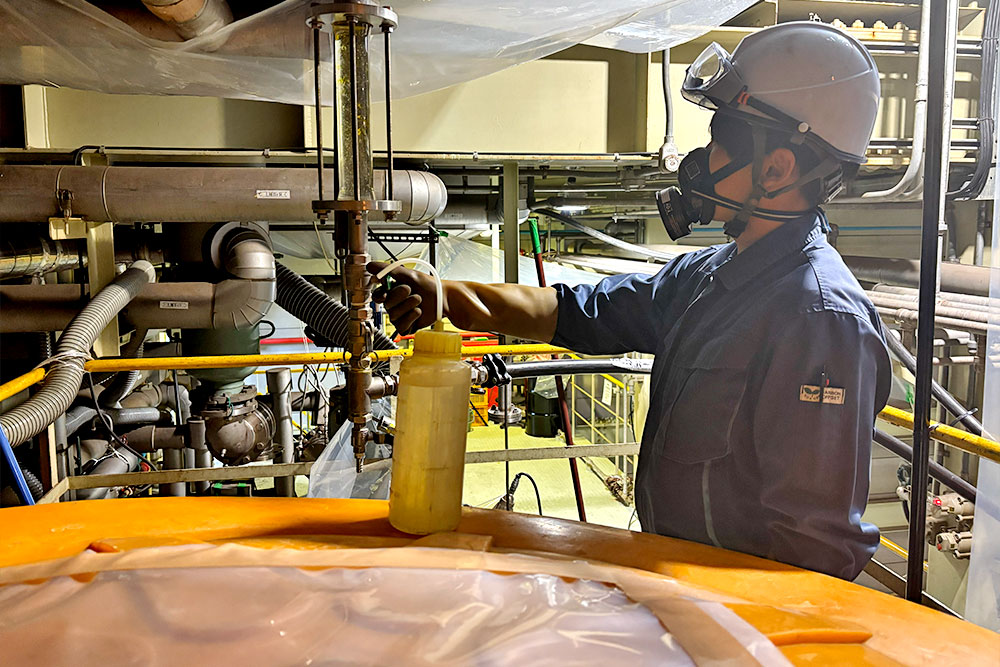 【製造部】山本さん（2014年入社）