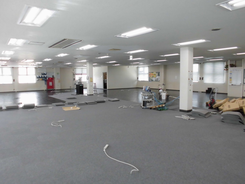 宜野湾市　OAフロア改装
