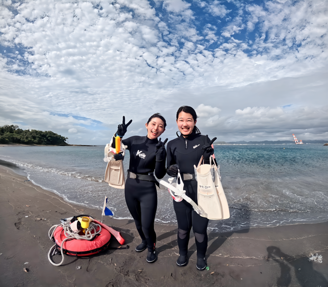 スキンダイビング完全ガイド｜初心者でも安全に楽しむ沖ノ島スキンダイビング｜マリンスノー