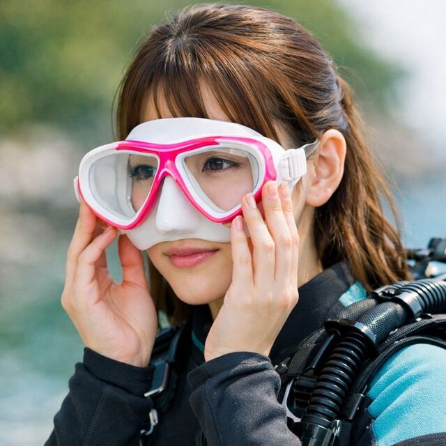 大人女性用 ダイビング器材一式 最初に揃えるダイビング軽器材女性用 ダイビング・シュノーケリング