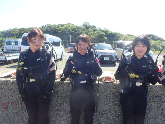 千葉県館山市の沖ノ島海水浴場で体験ダイビングを開催いたしました。｜千葉県館山市の沖ノ島ダイビングサービスマリンスノー