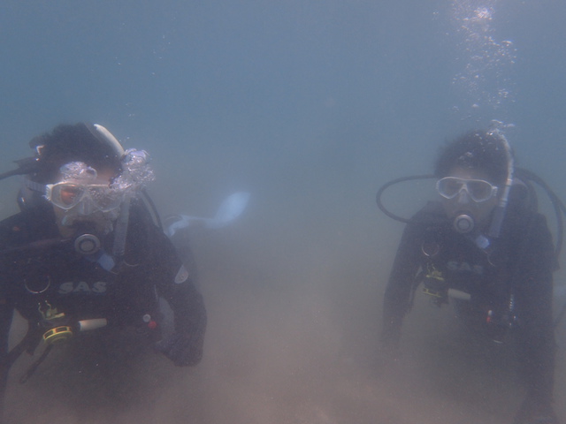 沖ノ島ビーチで体験ダイビング｜千葉県館山市の沖ノ島ダイビングサービスマリンスノー