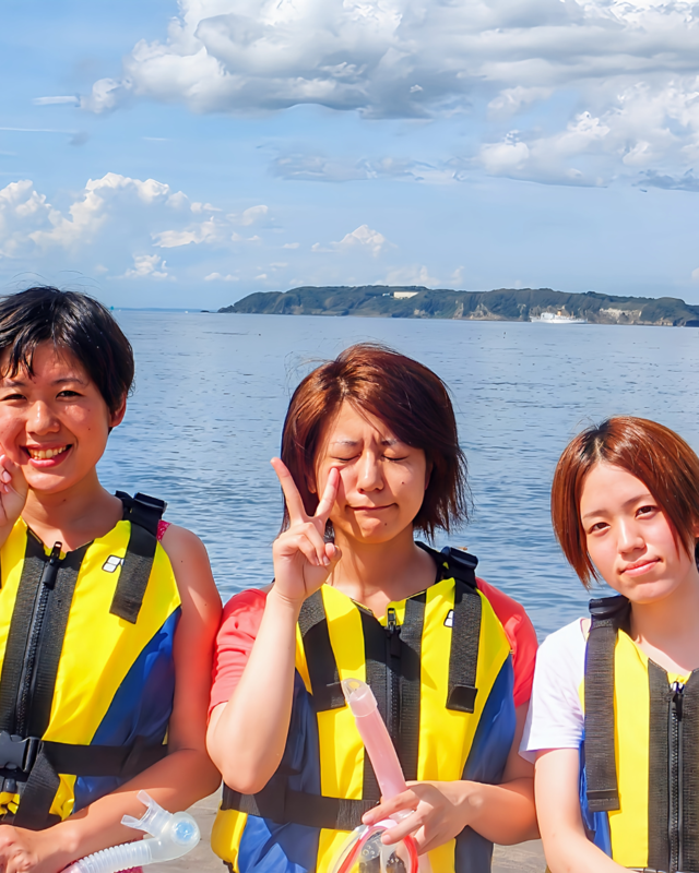 【女子旅に人気急上昇】夏休みは千葉県館山市の沖ノ島海水浴場でシュノーケリング体験を満喫！