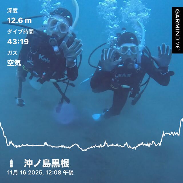 秋の光が包む沖ノ島黒根で楽しむ色彩豊かなファンダイブ｜神奈川県からの男女2名と巡る館山ダイビングの魅力